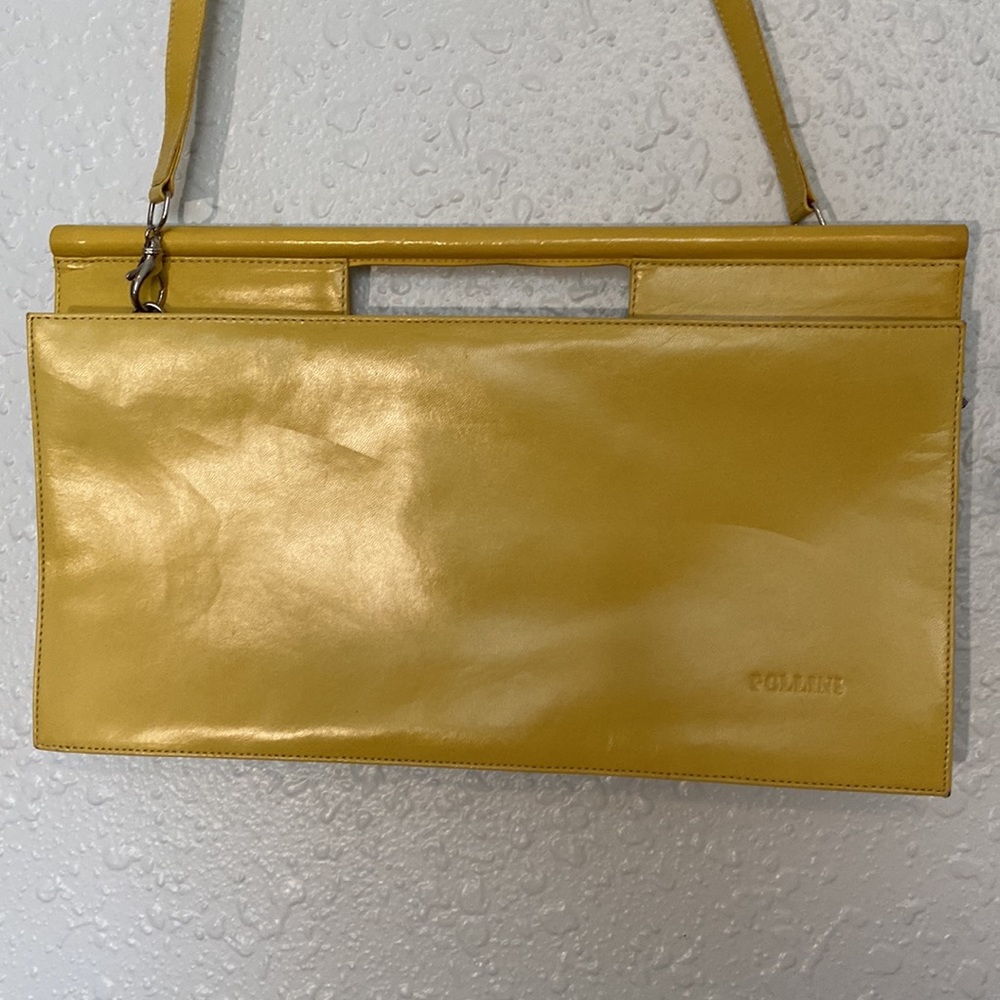 Pollini Yellow Purse